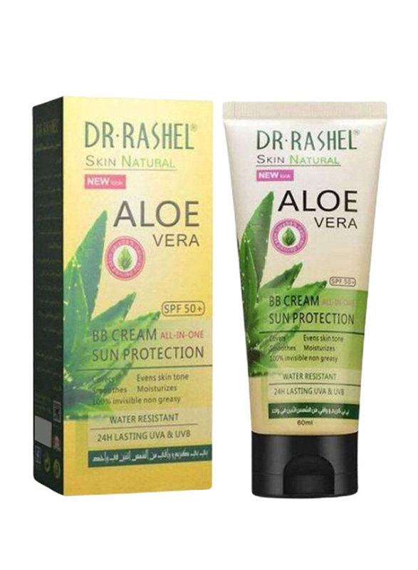 Dr Rashel Aloe Vera Sun Protection BB Cream, 60ml, Clear